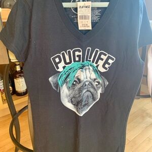Zumiez Pug Life Black T-Shirt